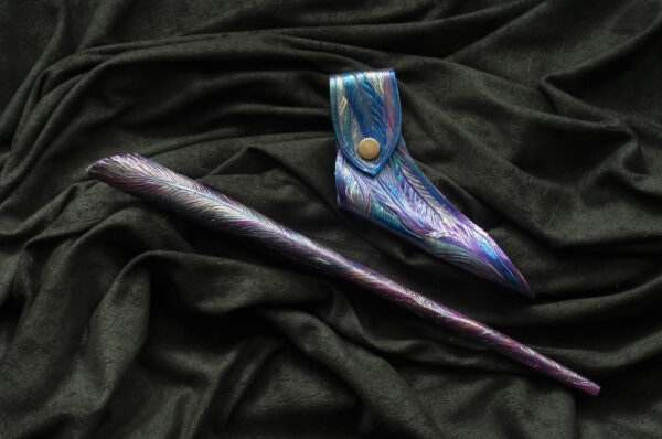 WAND SET  pastel for wizards nature lovers sorcerer magician mage house potter larp costume witchcraft school